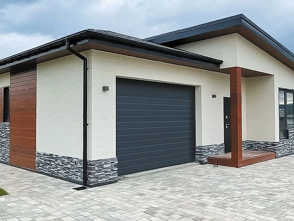 Секционные ворота 2500х2050 мм антрацитовые DoorHan rsd02, magnitogorsk.doorhan.ru